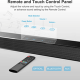 Norcent KB2020 Black Mamba Series 25" 120W Bluetooth Sound Bar with Sub-Woofer from Jupiter Gear Home