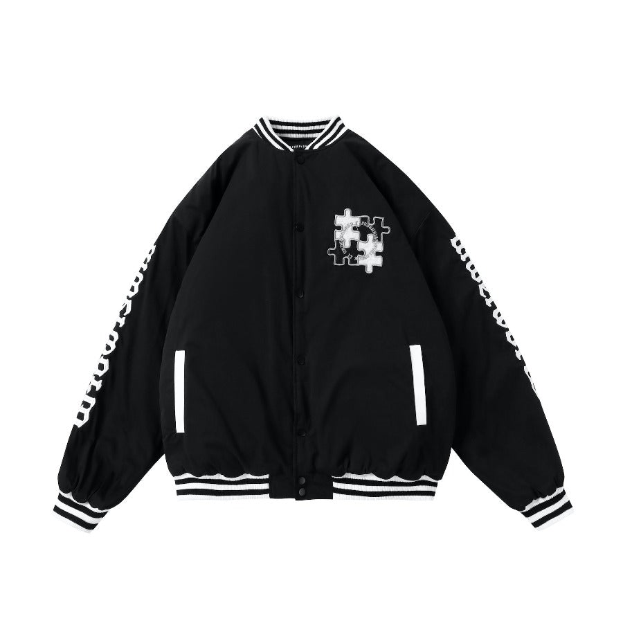 Puzzle Winter Bomber Jacket from Niepce Inc