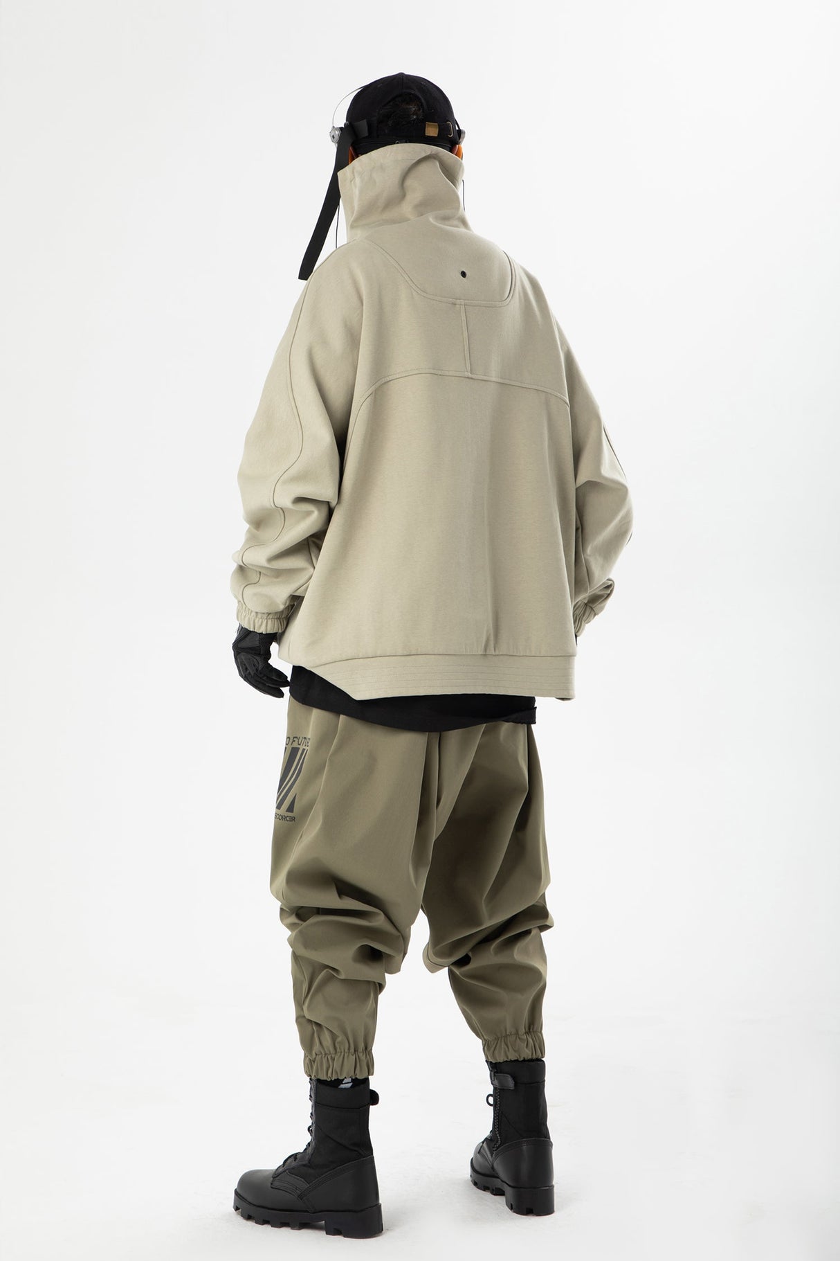 Precision Tactical High Neck Olive Sweater