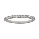 Cubic Zirconium Wedding Band Ring Sterling Silver from Bids.com