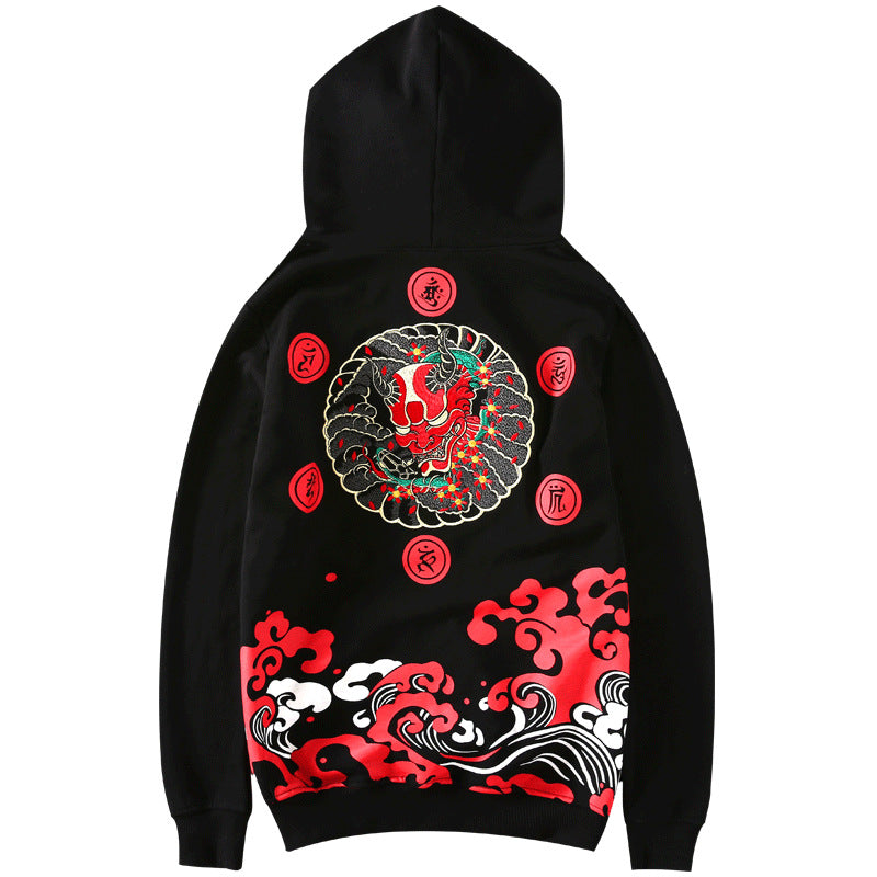 Devil Blood Embroidery Hoodie from Niepce Inc