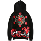 Devil Blood Embroidery Hoodie from Niepce Inc