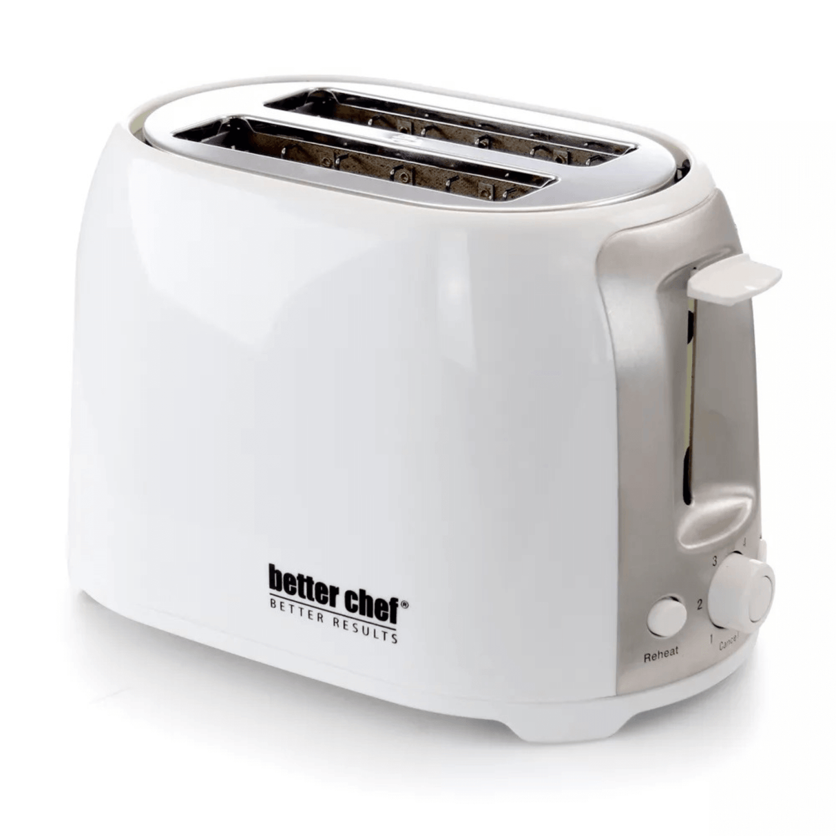 Better Chef Deluxe Cool Touch Wide-Slot 2-Slice Toaster with Stainless Accents from Jupiter Gear Home