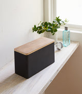 Countertop Organizer - Steel + Wood from Yamazaki Home