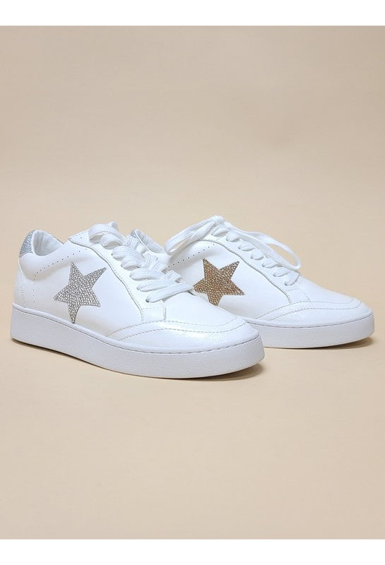 Low Top Rhinestone Star Sneakers from My Pampered Life Seattle