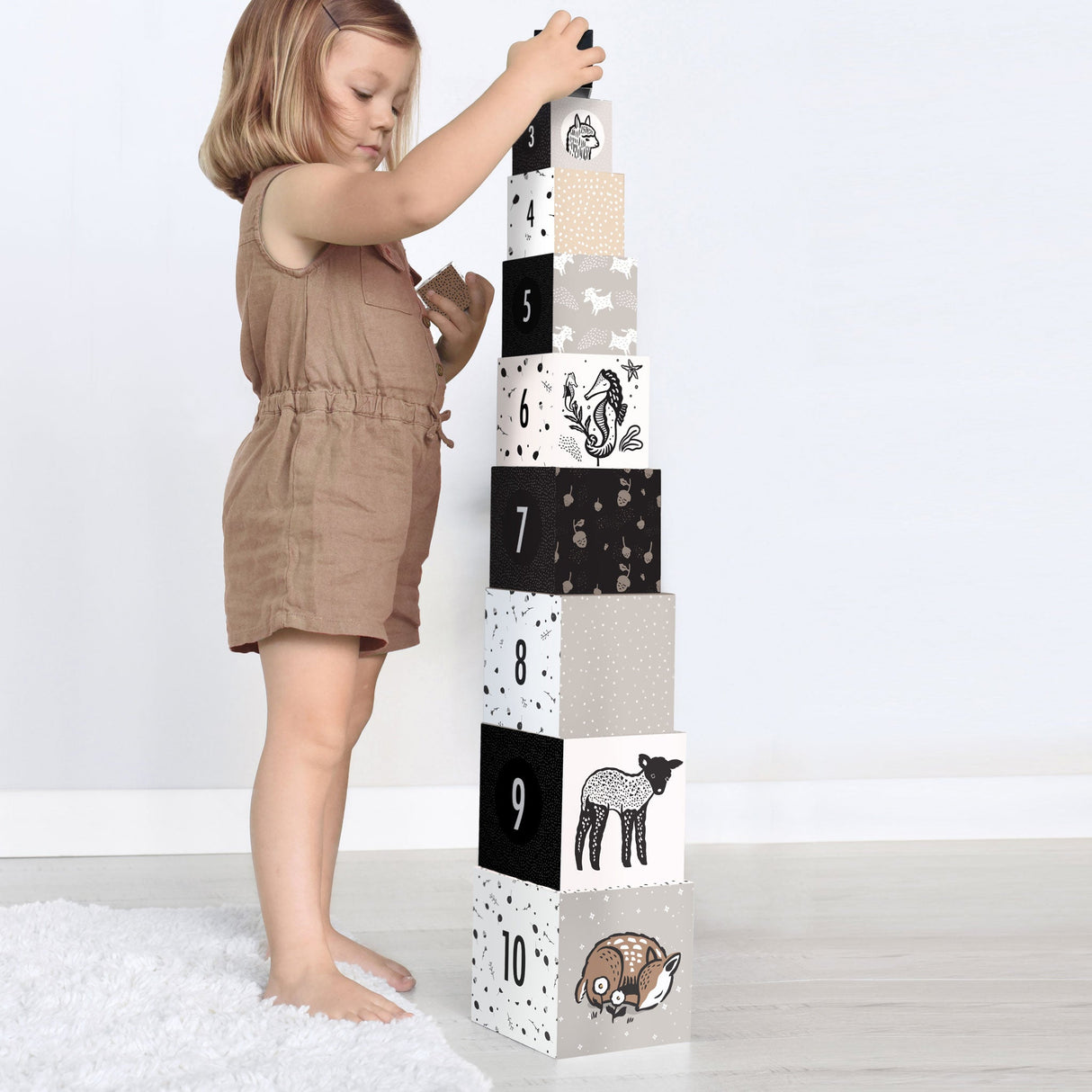 Nesting Blocks - Baby Animals From Wee Gallery