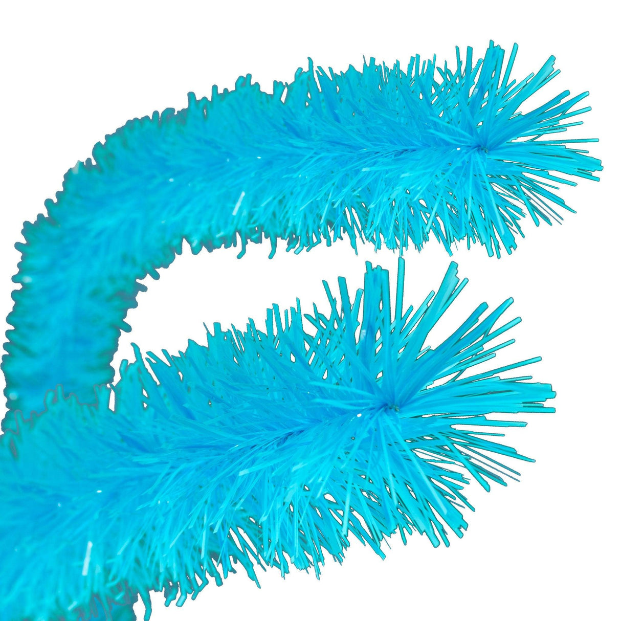Baby Blue Tinsel Garland from Lee Display