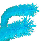 Baby Blue Tinsel Garland from Lee Display