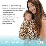 Baby K'tan Active Oasis Baby Carrier | Black-Grey from Baby K'tan