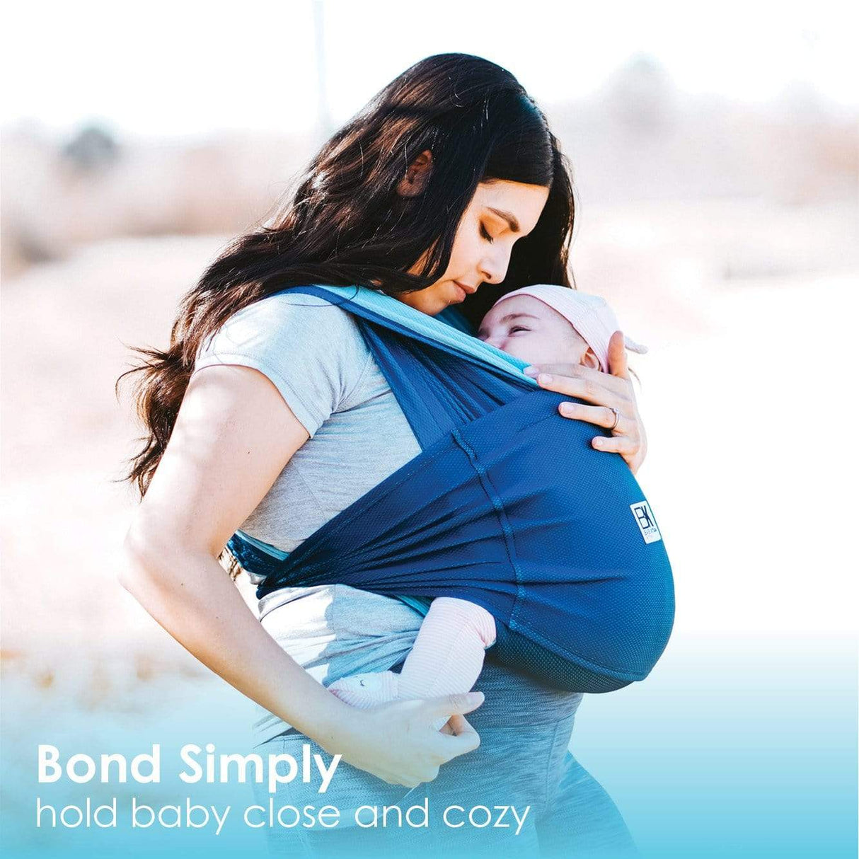 Baby K'tan Active Oasis Baby Carrier | Blue-Turquoise from Baby K'tan