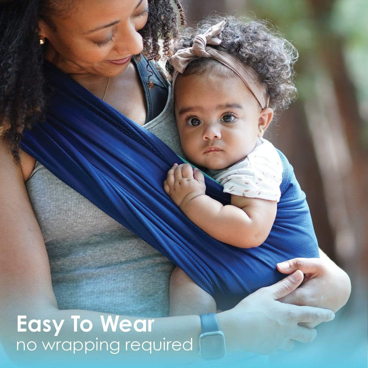 Baby K'tan Active Oasis Baby Carrier | Blue-Turquoise from Baby K'tan