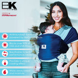 Baby K'tan Active Oasis Baby Carrier | Blue-Turquoise from Baby K'tan
