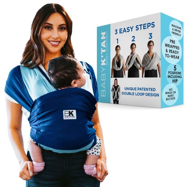 Baby K'tan Active Oasis Baby Carrier | Blue-Turquoise from Baby K'tan