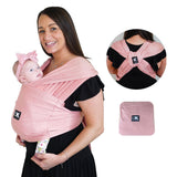 Baby K'tan Active Yoga Baby Carrier | Heather Coral from Baby K'tan