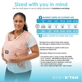 Baby K'tan Active Yoga Baby Carrier | Heather Coral from Baby K'tan