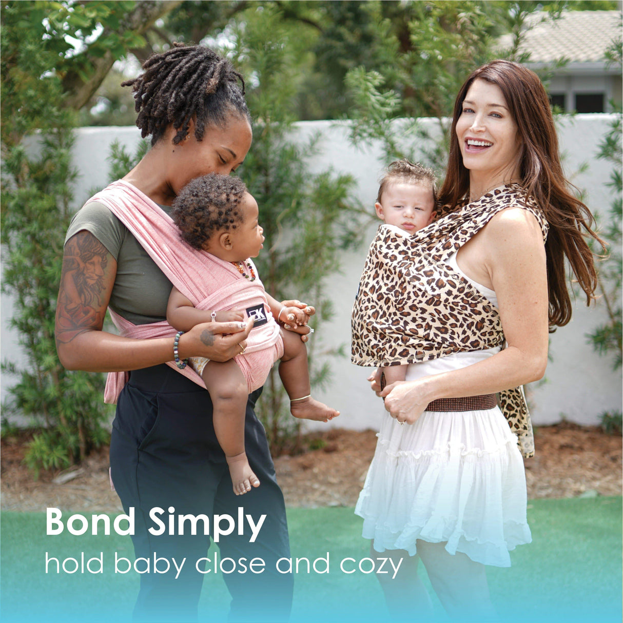 Baby K'tan Active Yoga Baby Carrier | Heather Coral from Baby K'tan