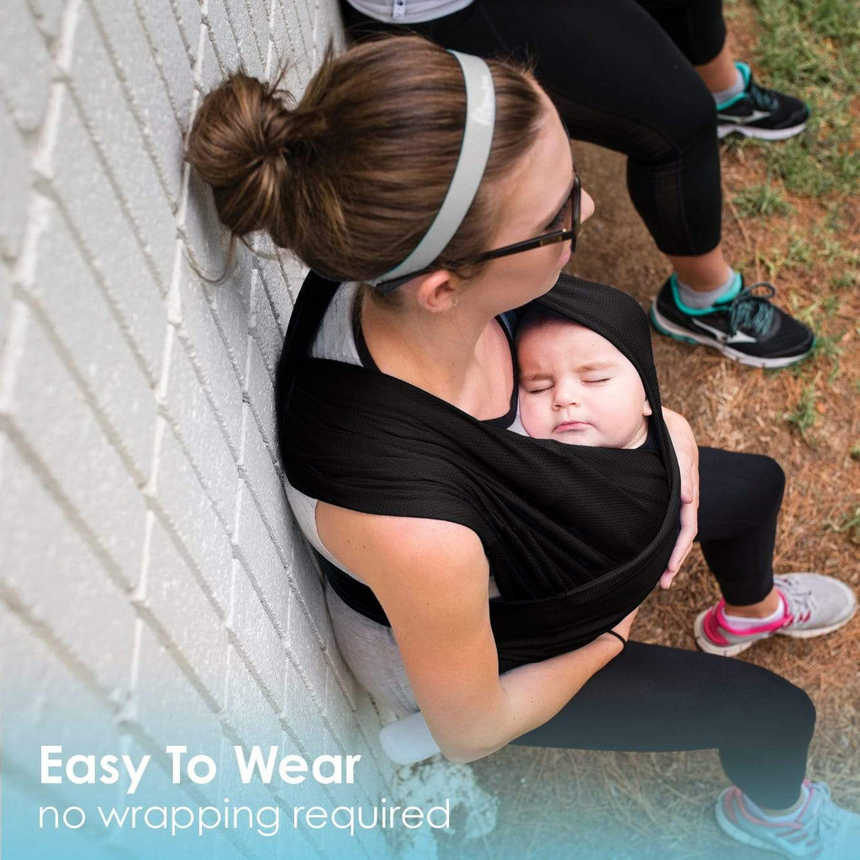Baby K'tan Breeze Baby Carrier | Black from Baby K'tan