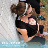 Baby K'tan Breeze Baby Carrier | Black from Baby K'tan