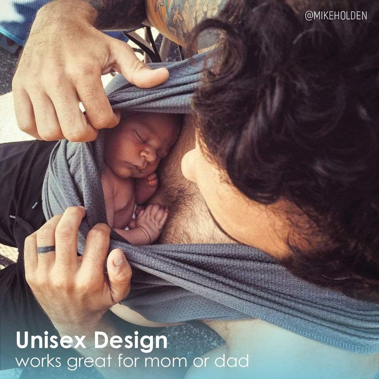 Baby K'tan Breeze Baby Carrier | Charcoal from Baby K'tan