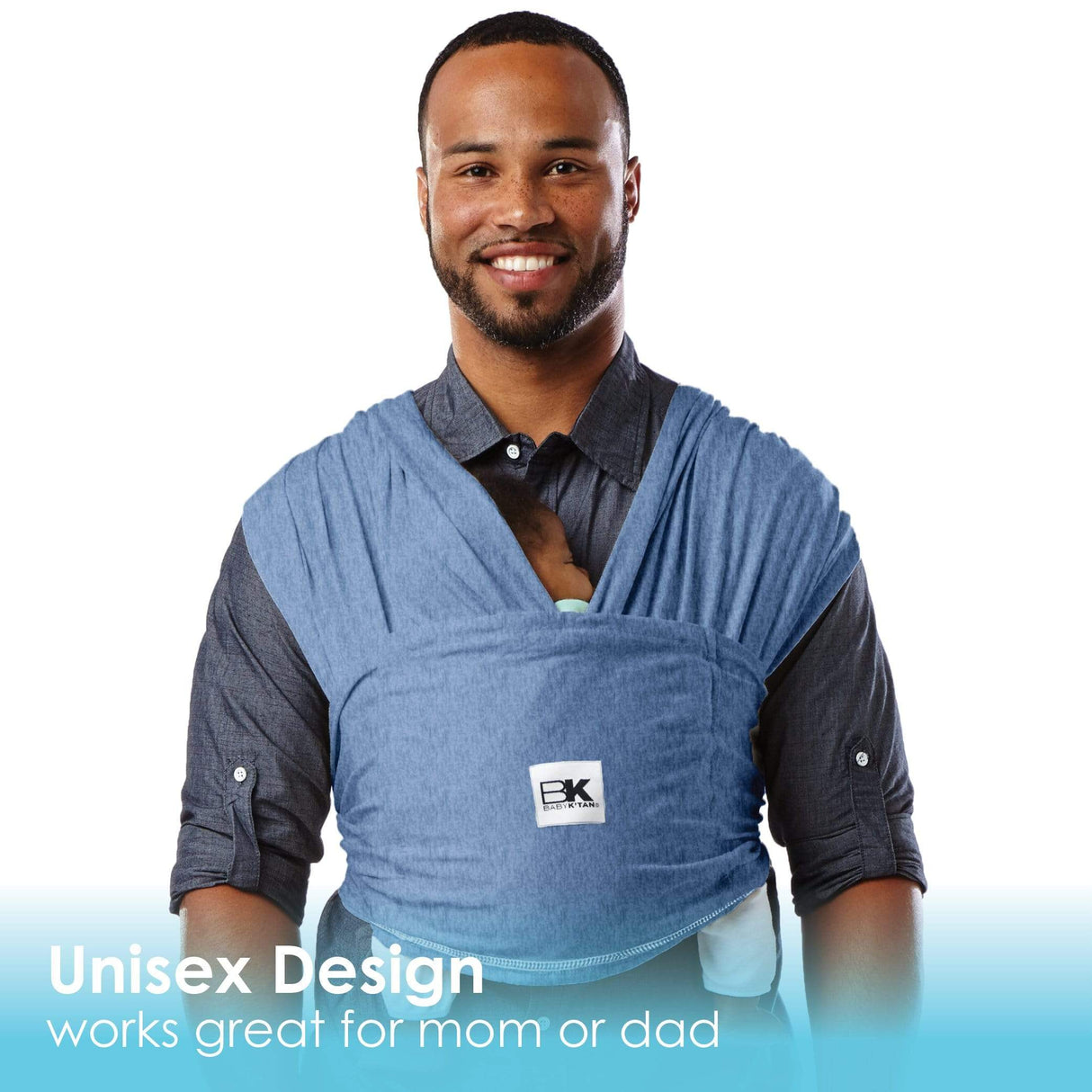 Baby K'tan Original Baby Carrier | Denim from Baby K'tan