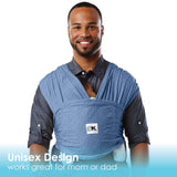 Baby K'tan Original Baby Carrier | Denim from Baby K'tan