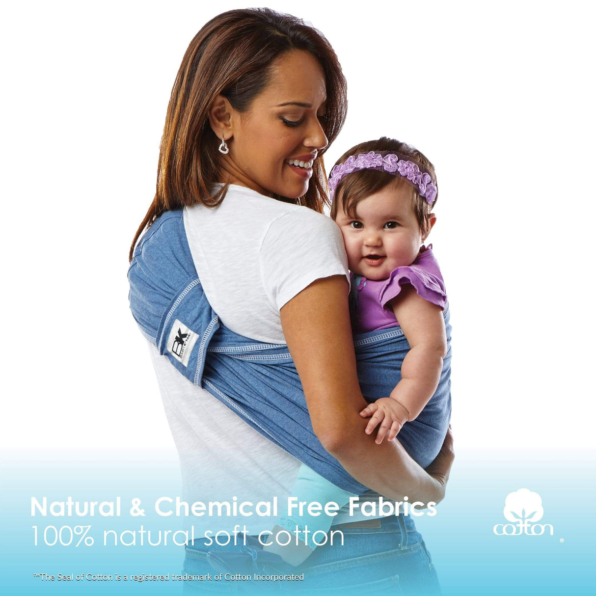 Baby K'tan Original Baby Carrier | Denim from Baby K'tan