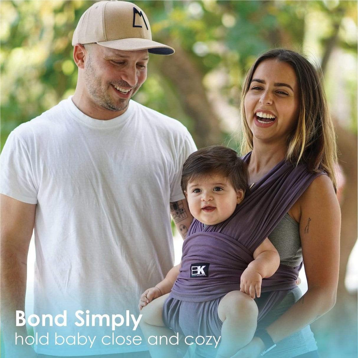 Baby K'tan Original Baby Carrier | Eggplant from Baby K'tan