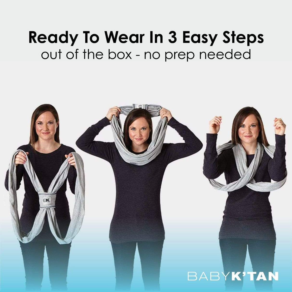 Baby K'tan Original Baby Carrier | Eggplant from Baby K'tan