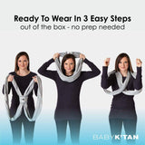 Baby K'tan Original Baby Carrier | Eggplant from Baby K'tan