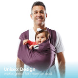 Baby K'tan Original Baby Carrier | Eggplant from Baby K'tan