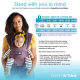 Baby K'tan Original Baby Carrier | Eggplant from Baby K'tan