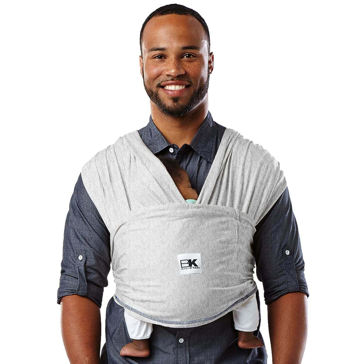 Baby K'tan Original Baby Carrier | Heather Grey from Baby K'tan