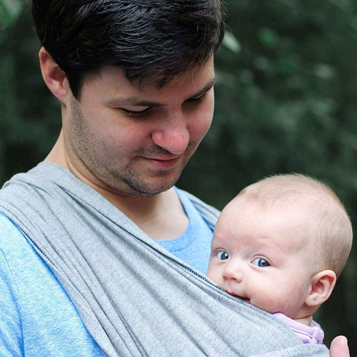 Baby K'tan Original Baby Carrier | Heather Grey from Baby K'tan