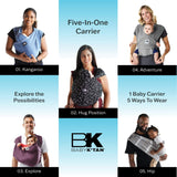 Baby K'tan Original Baby Carrier | Heather Grey from Baby K'tan