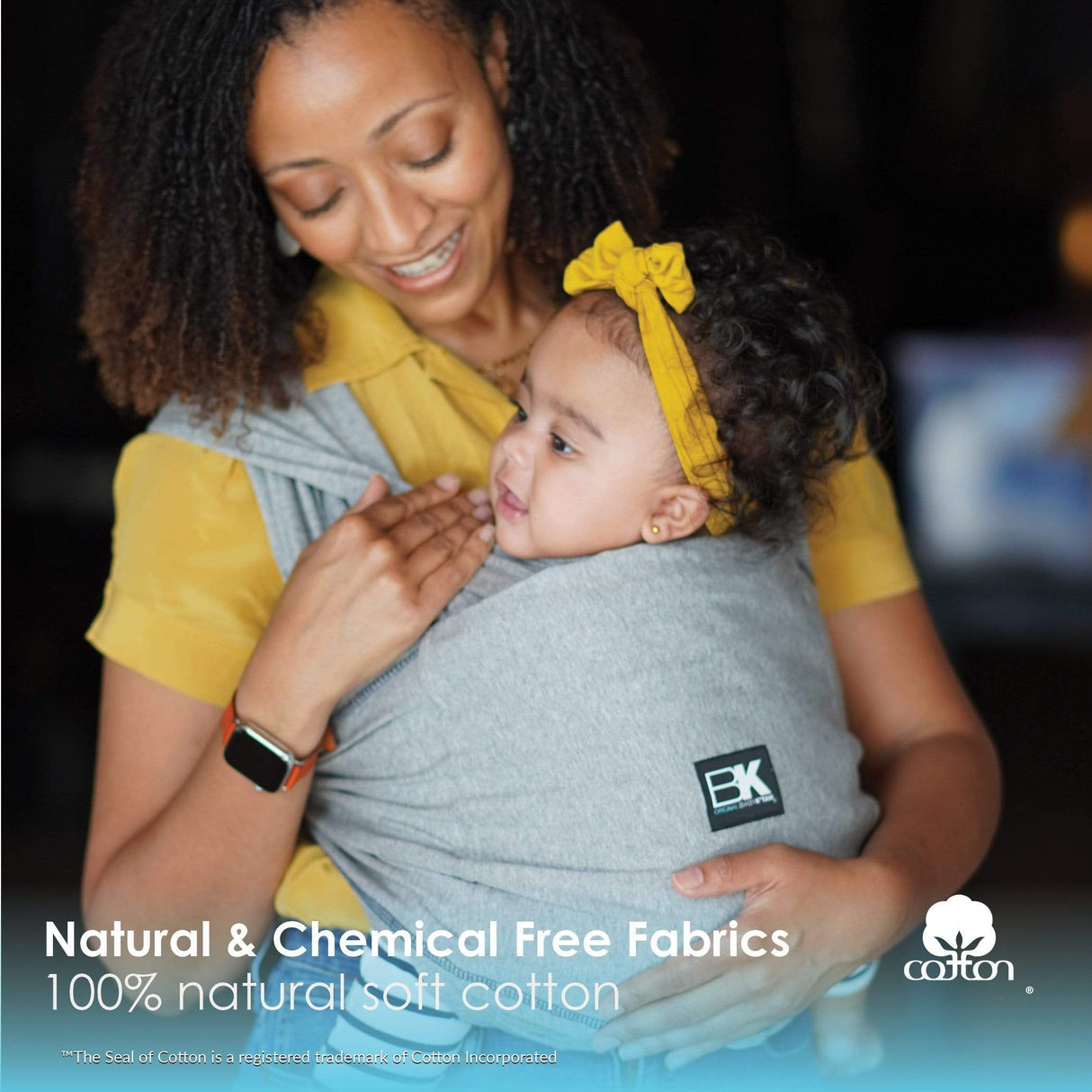Baby K'tan Original Baby Carrier | Heather Grey from Baby K'tan