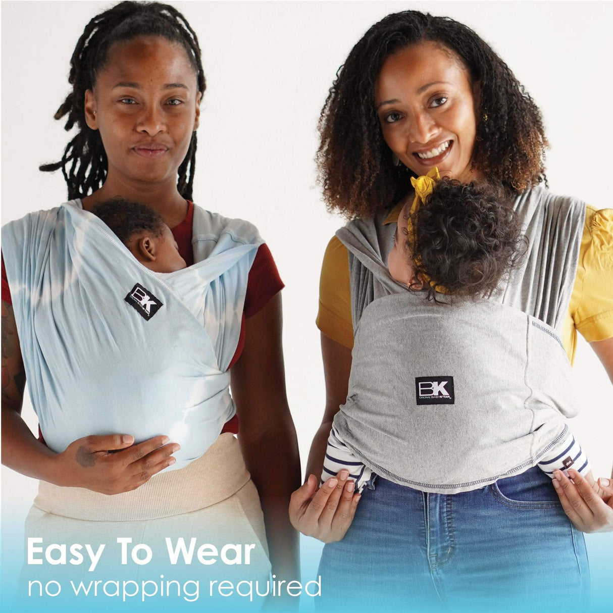 Baby K'tan Original Baby Carrier | Heather Grey from Baby K'tan