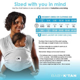 Baby K'tan Original Baby Carrier | Heather Grey from Baby K'tan
