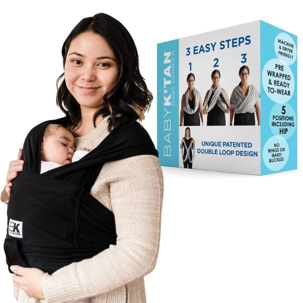 Baby K'tan Original Baby Carrier | Black from Baby K'tan