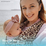Baby K'tan Print Baby Carrier | Leopard Love from Baby K'tan