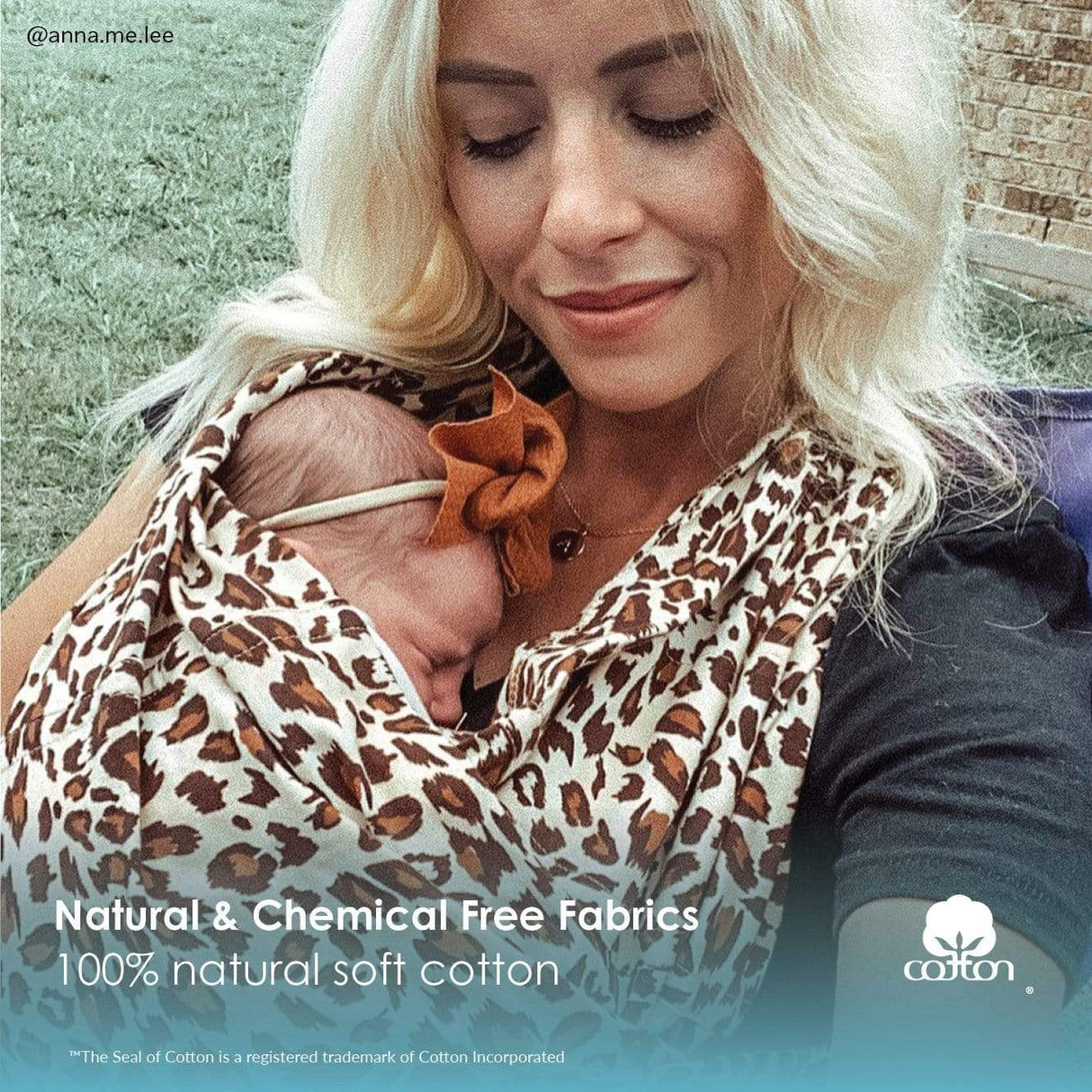 Baby K'tan Print Baby Carrier | Leopard Love from Baby K'tan