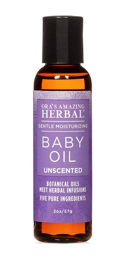 Baby Oil with Calendula and Licorice from Ora's Amazing Herbal