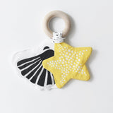 Crinkle Teether - Starfish From Wee Gallery