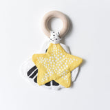 Crinkle Teether - Starfish From Wee Gallery