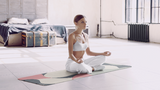 Yoga Mat | 6mm Thick | Blue | Non-Slip | Eco Friendly | Yune Yoga | Echo from Yune Yoga