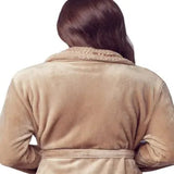 Women's Ultra Soft Fleece Bathrobe From Lotus Linen