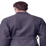 Waffle Kimono Spa Bathrobe for Men -  Absorbent, Lightweight From Lotus Linen