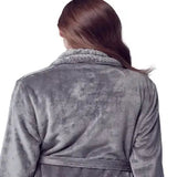 Women's Ultra Soft Fleece Bathrobe From Lotus Linen