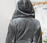 Hooded Plush Bathrobes for Women From Lotus Linen