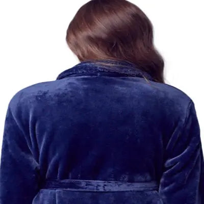Women's Ultra Soft Fleece Bathrobe From Lotus Linen
