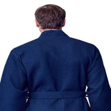 Waffle Kimono Spa Bathrobe for Men -  Absorbent, Lightweight From Lotus Linen